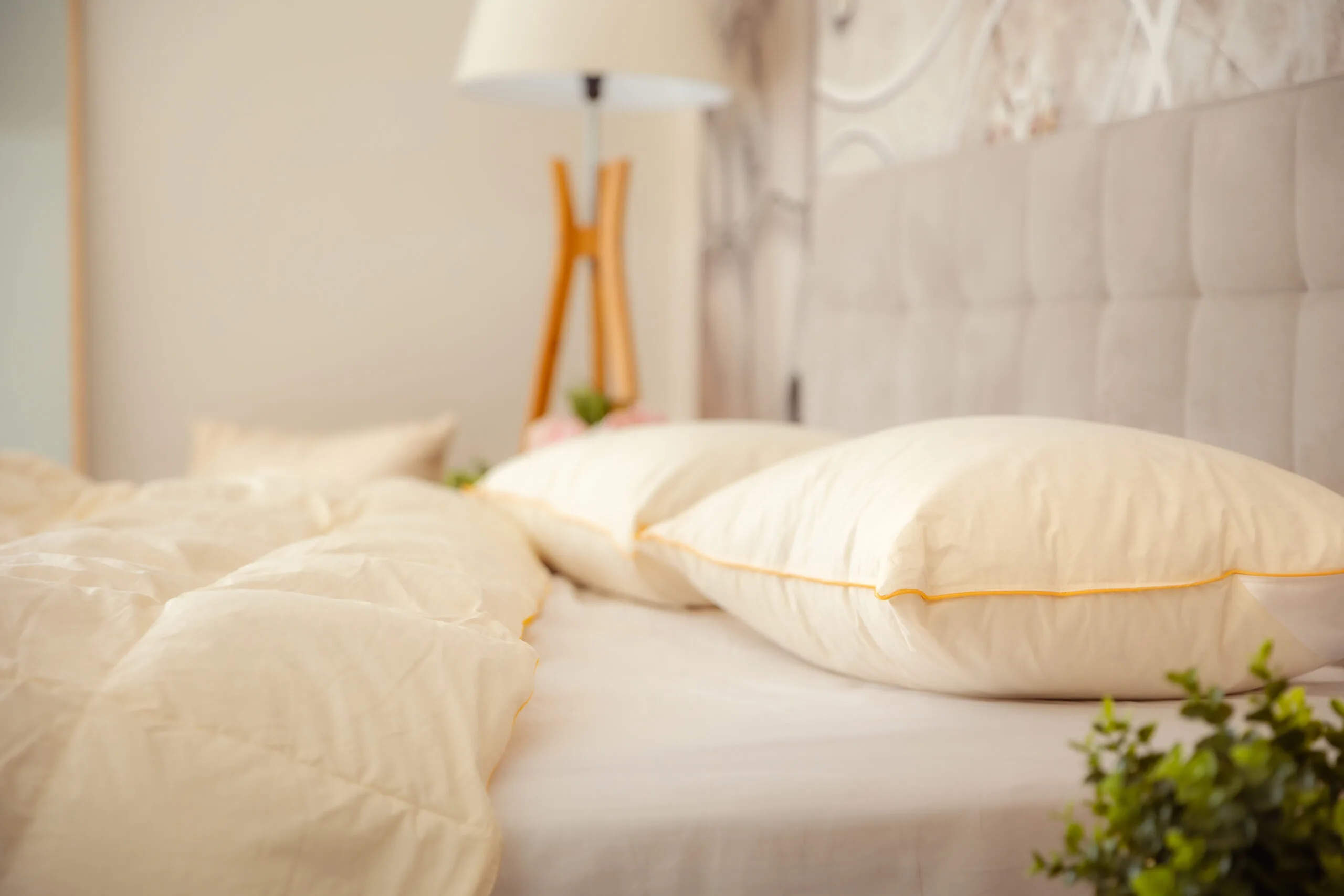 Lugi High pillow (down, feathers)